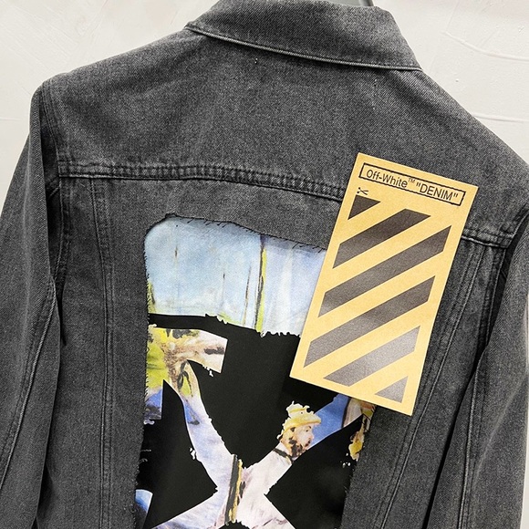 Off-White Black Denim Jacket - Picture 4 of 8